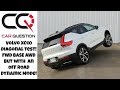 Volvo XC40 R-Design AWD Diagonal test | Off Road Dynamic mode