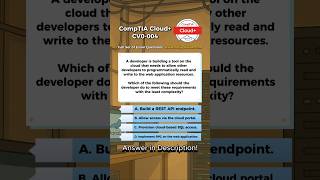 CompTIA Cloud+ (CV0-004) Exam-Style Practice Question 2026