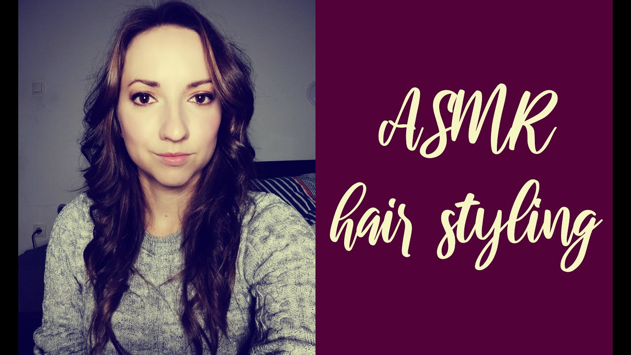 ASMR hair styling  - šaptanje - tapkanje