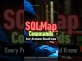 SQLMap Commands Every Pentester Should Know #sqlmap #ethicalhacking #infosec