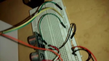 montaje y programación SCADA de sensor de distancia y temperatura