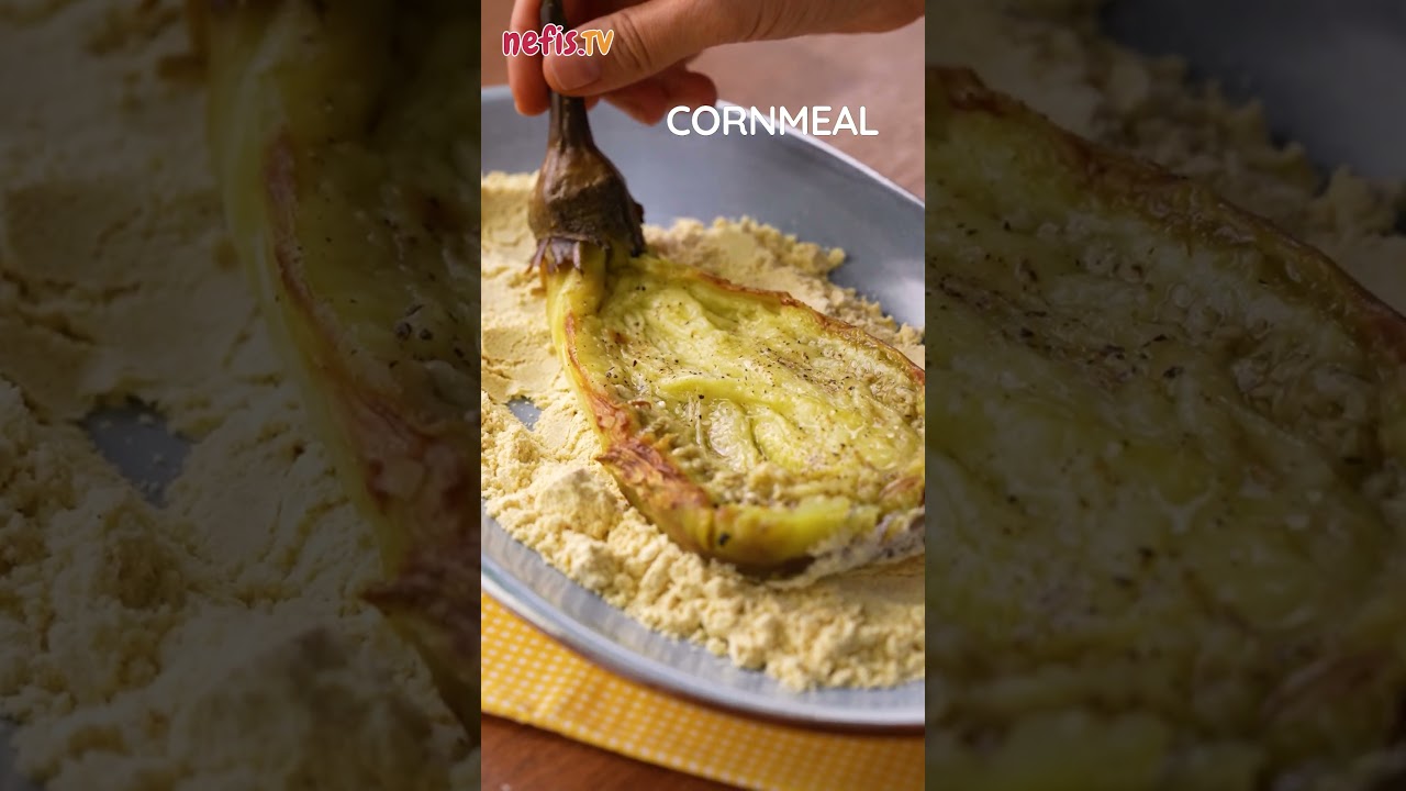 פריי חצילים בציפוי קורנמיל