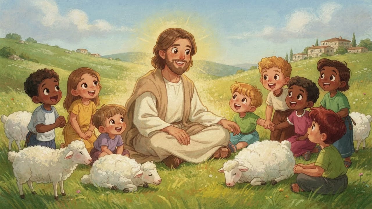 Bible story film: The Lord Is My Shepherd — Psalm 23 for Kids 🐑