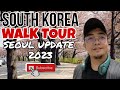South korea vlog      walk tour in seoul  seoul update 2023