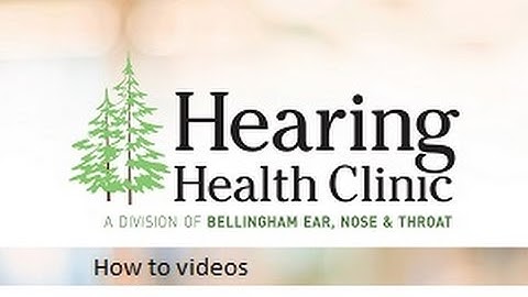 How to Insert Your Receiver in the Canal Hearing Aid