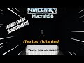 Textos flotantes en Minecraft Bedrock | Truco con comandos