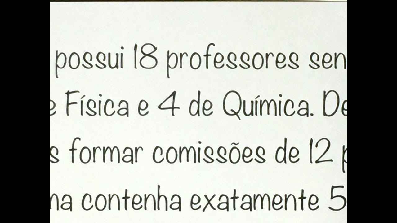 1000QMat | #7 - ITA - Fatorial Análise Combinatória impossible dream lyrics