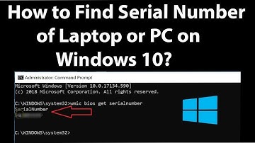 How to Check Laptop or PC Serial number or Product ID