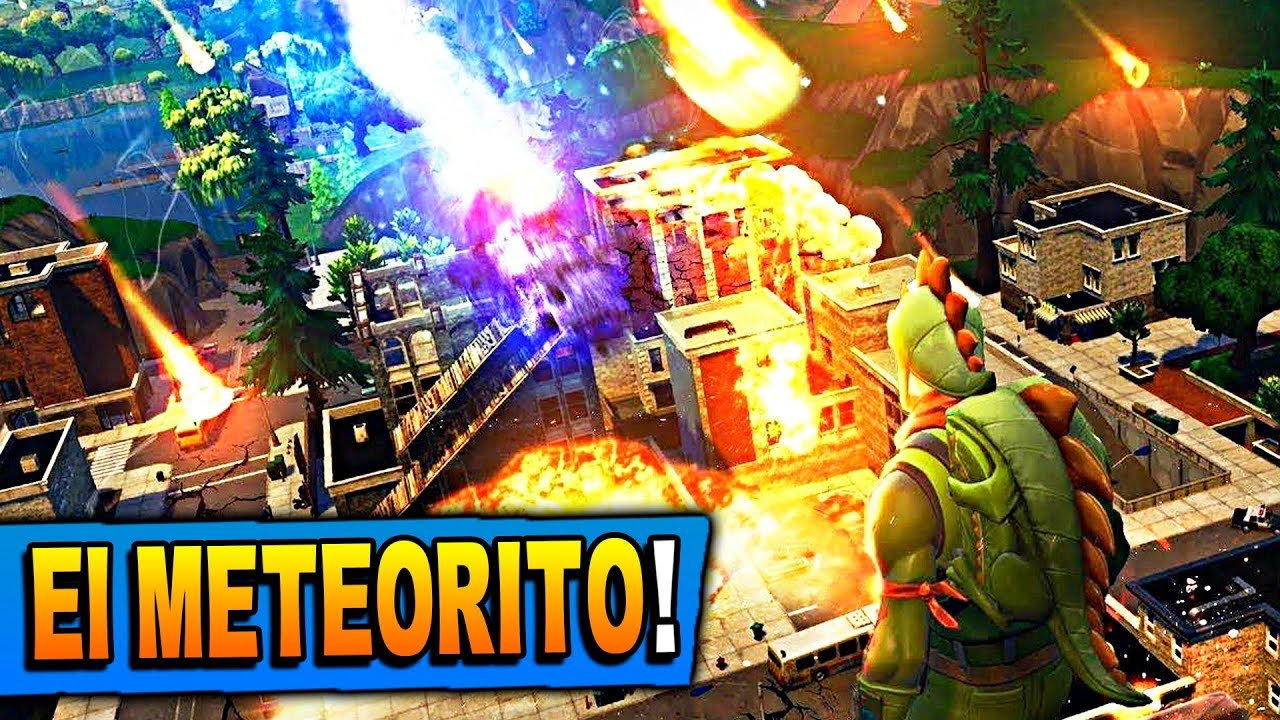 Evento del meteorito fortnite