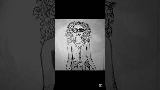day 4 of the art challenge/drawing a book character/a wrinkle in time#meg murry