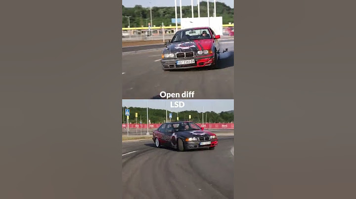 BMW E36 Progressive LSD conversion kit test