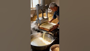 Farmers are making tofu#shorts #farmer #fruit #nature #agriculture  #farming101 #farming