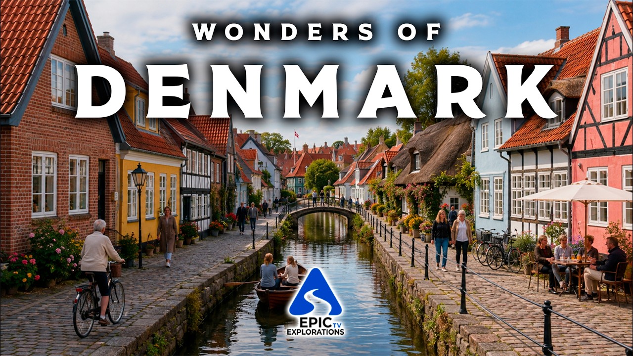 Discover the wonders of Denmark in this extraordinary documentary that takes you into the heart of the smallest country in Scandinavia, and at the same time one of the largest in Europe. From the colourful houses lining the canals of Copenhagen to the white cliffs of Møns Klint, from the dunes of Jutland to the frozen fjords of Greenland, this film reveals the geographical, cultural and maritime soul of Denmark.

The immense landscapes of the Faroe Islands and the Arctic, with their vertical cliffs, waterfalls plunging into the ocean and villages with grass roofs, alternate with cities and historic sites such as Copenhagen, Aarhus, Odense and Ribe, where Viking heritage, Nordic architecture and the culture of hygge intertwine. Along the country's coasts, the sea tells of a world suspended between wind and light, from the beaches of Grenen to the lighthouses and ancient ports of the Baltic.

This documentary about Denmark guides you through more than 25 unmissable destinations, showing not only what to see in Denmark, but also what to do to experience these lands authentically, amid extreme nature, thousand-year-old history and traditions still alive today.

From the castles of Kronborg and Frederiksborg to the remote villages of the Faroes, from the icebergs of Ilulissat to the circular gardens of Brøndby Haveby, discover why Denmark is one of the most surprising and fascinating lands in the world.

The nature of Denmark and its powerful landscapes unfold in this complete journey across three territories of the Kingdom, among more than four hundred islands, white cliffs, ocean waterfalls and Arctic glaciers, where the sea is everywhere and the wind never stops blowing.

#Denmark #Denmark4K #WondersOfDenmark #PlacesInDenmark #DenmarkTravel #WhatToSeeInDenmark #DenmarkDocumentary #Copenhagen #FaroeIslands #Greenland #Jutland #Aarhus #Bornholm #Hygge

TIMELINE
00:00 Introduction
00:42 About Denmark
06:59 Copenhagen
10:35 Jutland
13:09 Ilulissat
15:12 Faroe Islands
18:08 Ribe
19:49 Lake Sørvágsvatn
21:29 Cliffs of Møns Klint
23:19 Tórshavn
24:58 Greenland
27:46 Aarhus
29:44 Grenen
31:16 Saksun
32:53 Øresund Bridge
34:19 Island of Mykines
35:54 Bornholm
37:33 Village of Gjógv
39:14 Brøndby Haveby
40:53 Drangarnir
42:35 Odense
44:17 Kronborg Castle
46:07 Island of Kalsoy
48:00 Mount Klakkur
49:35 Løkken
50:59 Langeland
52:25 Himmelbjerget
53:34 Múlafossur Waterfall
55:11 Frederiksborg Castle
56:36 Outro


If you’d like to get to know us a little better, follow us on our social media profiles:
INSTAGRAM:  https://www.instagram.com/antonio.pansini/
FACEBOOK:  https://www.facebook.com/antoniopansini2/

To catch all our videos: @EpicExplorationsTVEN

If you enjoyed the video, please leave a like and subscribe to the channel! It's a simple act for you, but it means the world to us!

💡 COPYRIGHT NOTICE | Epic Explorations TV might not fully own some of the material compiled in this video. It could belong to individuals or organizations that deserve respect. We use it under the copyright disclaimer, section 107 of the Copyright Act 1976. "Fair use" is allowed for purposes such as criticism, comment, news reporting, teaching, scholarship, and research. Additionally, it is permitted if the content is significantly modified without harming the original creator.  
▬▬▬▬▬▬▬▬▬▬  
⚠️ If you believe you are the owner of any materials used in this video, let us know in the comments. We will follow up on your request promptly. 📧
