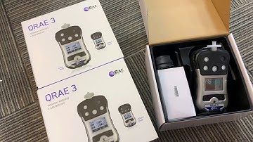 IN STOCK RAE Systems PGM-2500 QRAE 3 Wireless Diffusion Multi-Gas Monitor M020-141111-11C