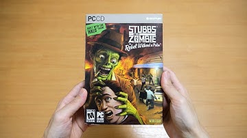 Stubbs the Zombie in Rebel Without a Pulse (US PC Box Edition) Unboxing Archive