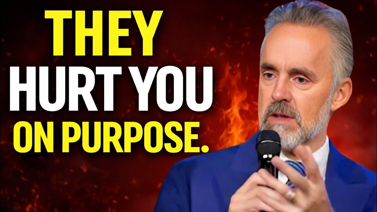 THEY HURT YOU ON PURPOSE – Jordan Peterson’s Most Eye-Opening Speech on Betrayal and Healing