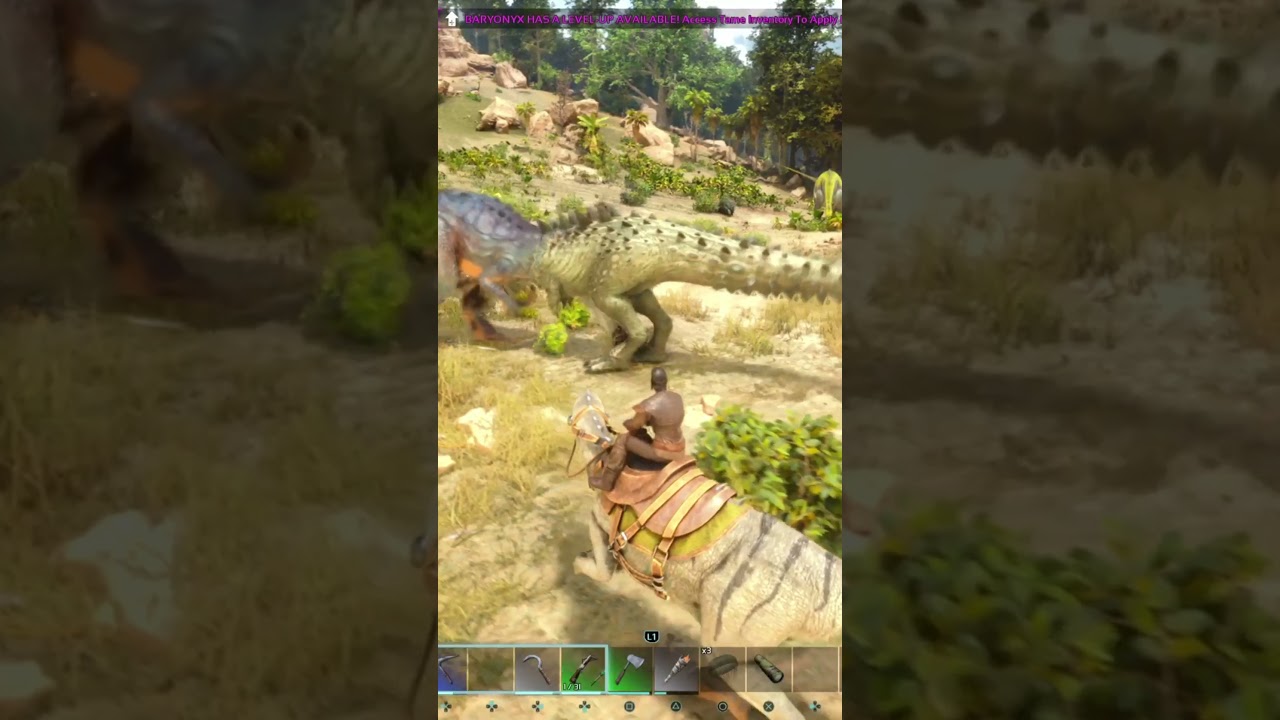 Wild Ceratosaurus Vs Wild Allosaurus Ark Survival Ascended Short