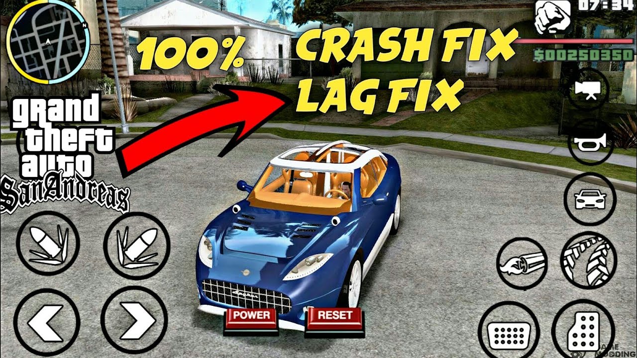 How To download Gta Sanandreas In Android Phone With high graphics / Gta sa  download No crash & lag 