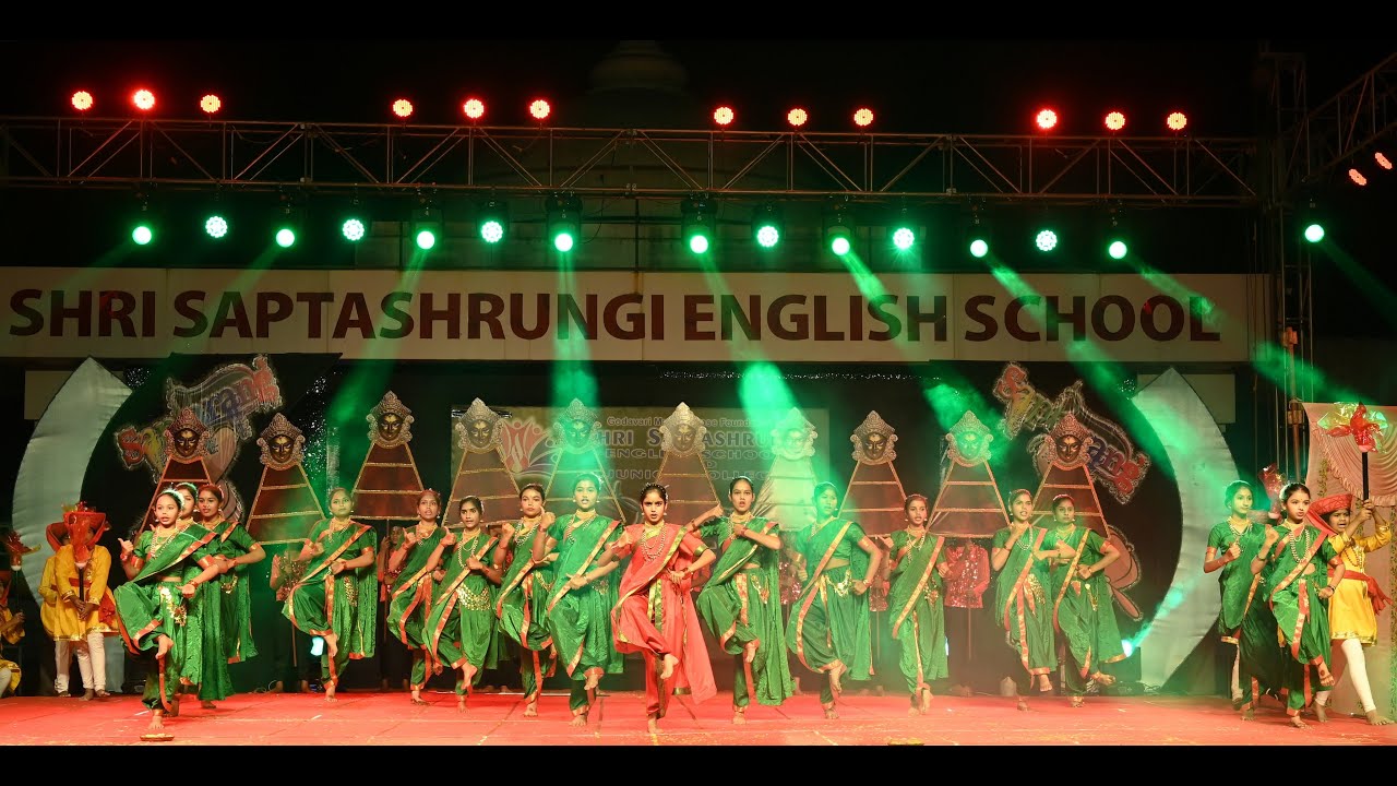 05 | Gondhal  | SAPTARANG 2025 | Std - 5 & 7 |Saptashrungi School's Annual Day