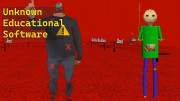 Unknown Educational Software - Baldi