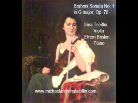 Brahms Sonata No. 1 in G major, Op. 78, Mvt 2