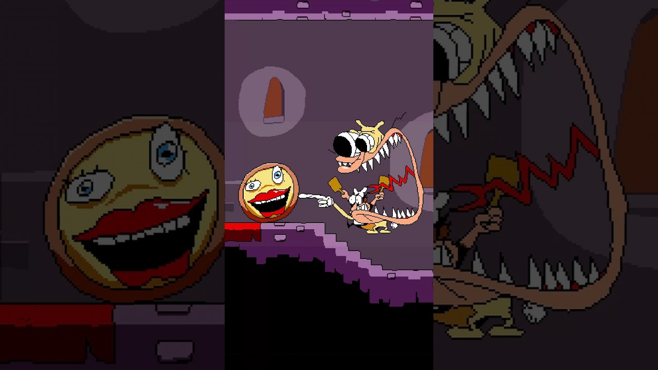 Mouse Clicker + Screaming Noise = ??? [Pizza Tower mods Shorts] 