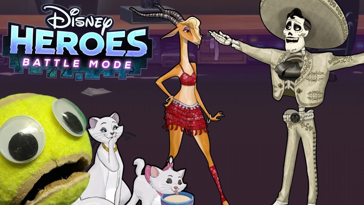 Музыкальные бойцы — режим битвы героев Диснея — эпизод 92