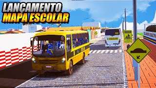 LANÇAMENTO!! MAPA ESCOLAR COM ESTRADA COMPLICADA - PROTON BUS SIMULATOR - G920 screenshot 5