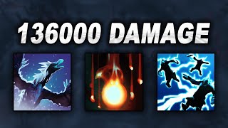 136000 DAMAGE DEALT HERO - BROKEN SHARD