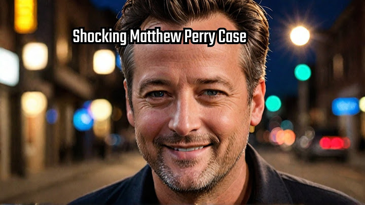 Matthew Perry Death: Arrests Made in Ketamine Case