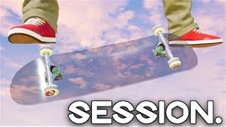 Session: Glass Skateboard At The Garden