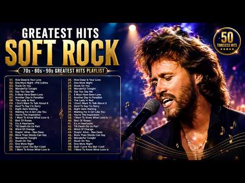 Rod Stewart, Phil Collins, Michael Bolton, Lionel Richie, Air Supply - Best Old Soft Rock Full Album