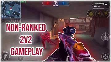 Non Ranked 2v2 Gameplay With BSW 77 || Modern Combat 5 || #Cleanermc5yt