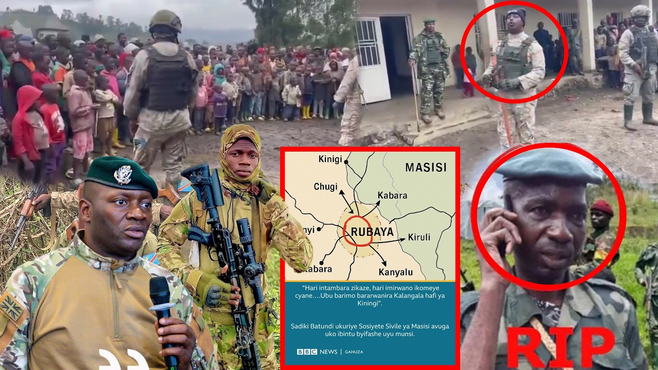 BIRAHINDUTSE M23 YISUBIJE UDUCE 3 YIVUGANA NA Gen wa FARDC| NGUWO UGIYE GUSIMBURA WILLY NGOMA