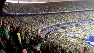 Irish Fans pre match - Ireland Sweden - Paris France - Euro 2016