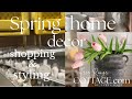 NEW SPRING DECORATE WITH ME 2024~NEUTRAL SPRING DECOR IDEAS~DECORATING FOR SPRING~SHOP WITH ME