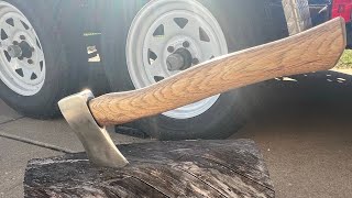 Customized Harbor Freight Hatchet