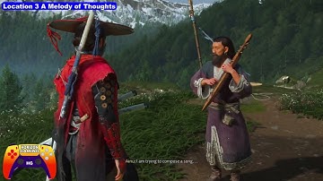 All Shamisen Song Location Guide - Like Mother, Like Daughter Trophy Achievement - Ghost of Yotei