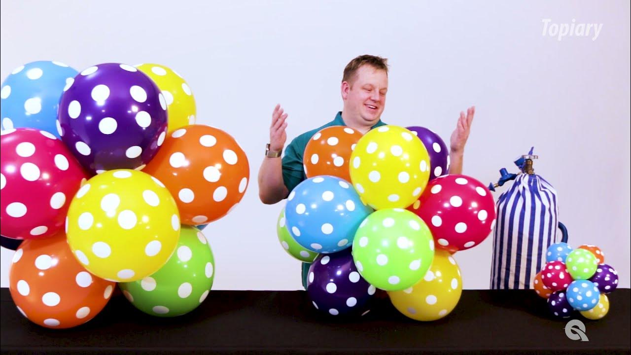 How to Make Balloon Topiaries YouTube