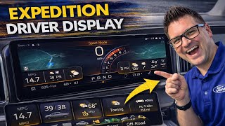 2025+ Ford Expedition Driver Display Explained - Drive Modes, Widgets & Settings