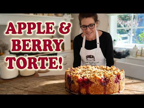 Juicy Apple & Berry Torte