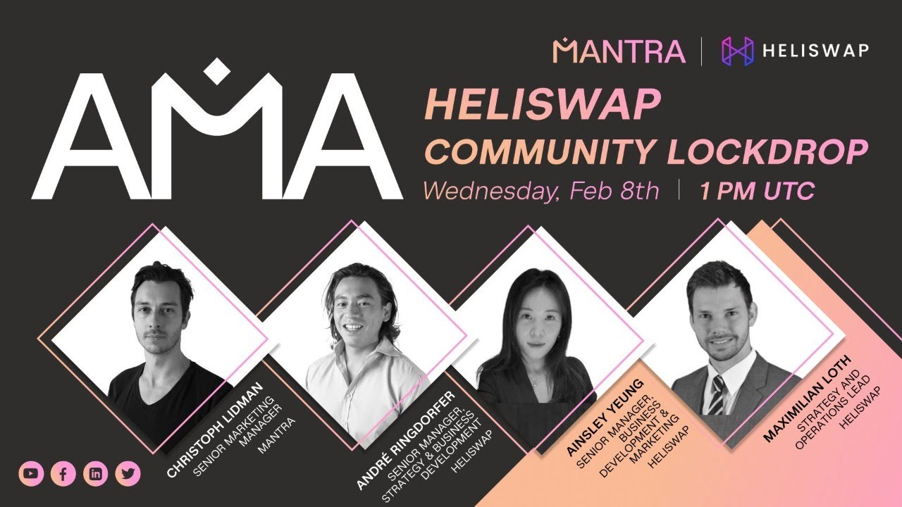 MANTRA x HeliSwap Lockdrop AMA