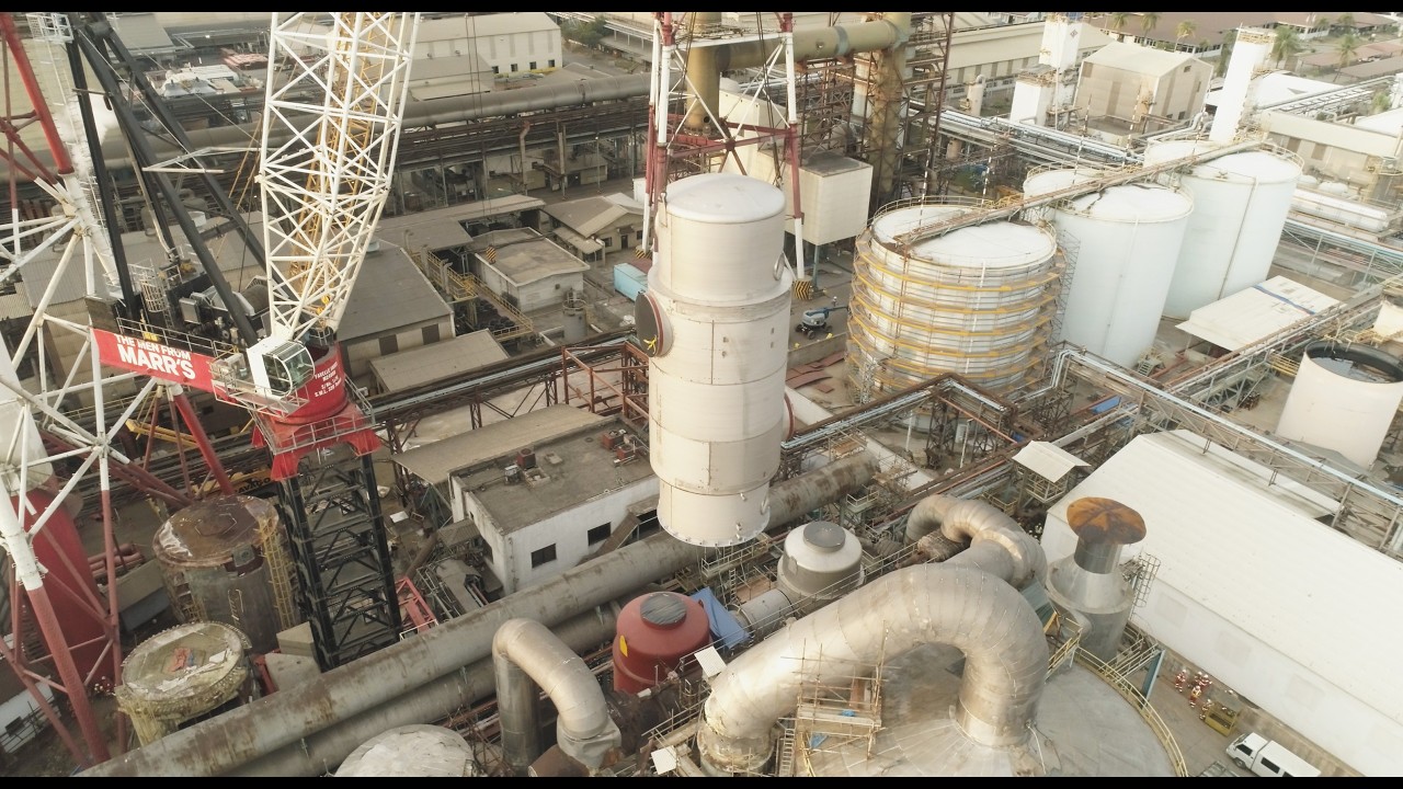 Marr Contracting's productivity driven cranage solutions for industrial projects