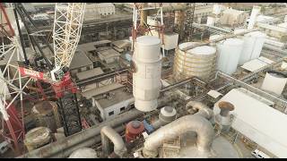 Marr Contracting's productivity driven cranage solutions for industrial projects
