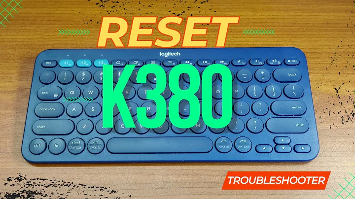 How to Reset the Logitech K380 Keyboard