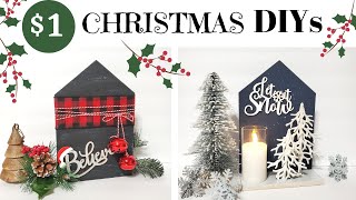 NEW High End Dollar Tree Winter Christmas DIYs & ANNOUNCEMENT