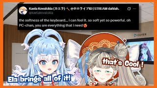 Even KOBO didn't expect KAELA to bring PC-chan to Japan