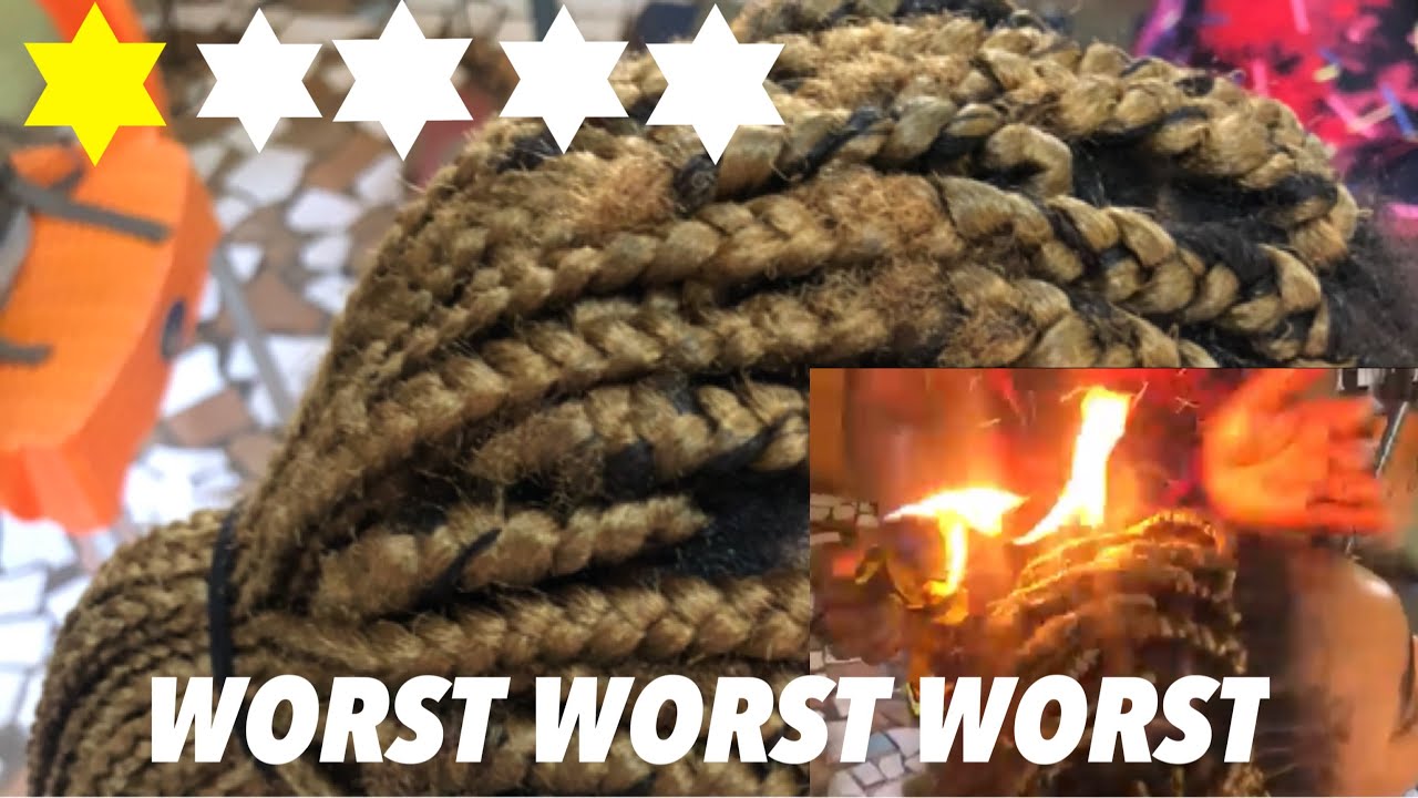 I WENT TO THE WORST REVIEWED BRAIDER IN MY CITY/ LAGOS