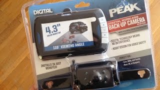 Peak Wireless Back-up Camera