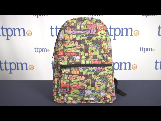 Teenage Mutant Ninja Turtles Backpack from Bioworld - YouTube